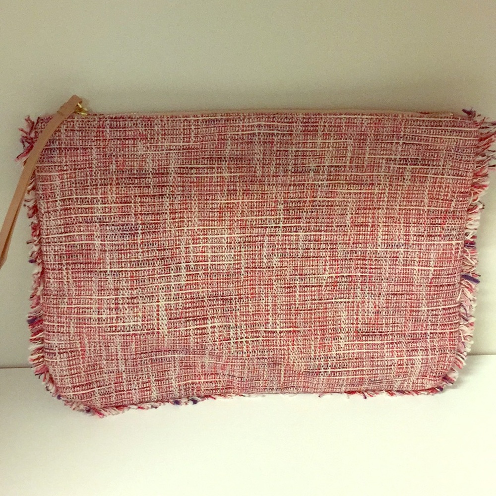 Stunning Tweed Fringe Purse